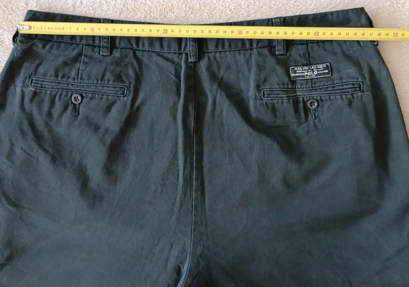 Polo Ralph Lauren negro Vintage Tyler de tiro alto talla 38 – photo 12